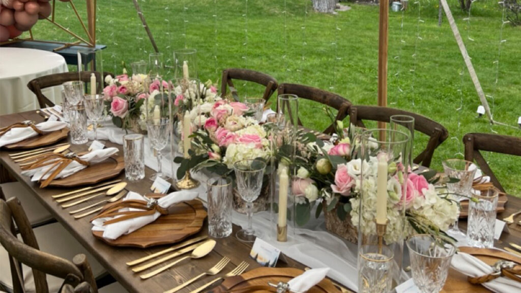 Table Settings Event Rentals JH