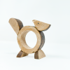 Wood Animal Napkin Ring