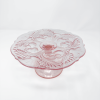 Pink Glass Stands Set
