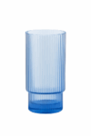 Malibu Blue - Ribbed Highball Glass - 13,5 oz