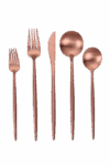 Vera - Brushed Rose Gold set of 5