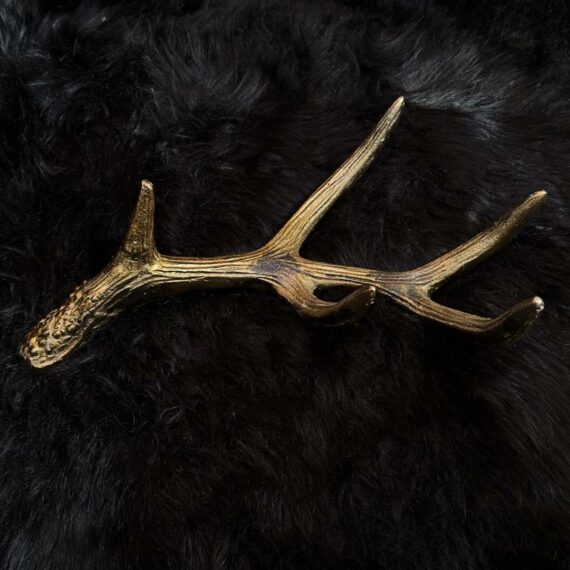 Gold Metal Antler