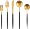 Matte Black Gold – Vera Set Of 5