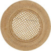 Handmade Rattan Charger Plate 13”