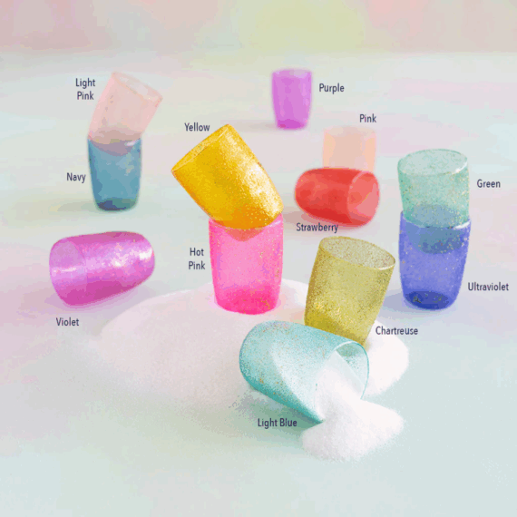 Rainbow Sparkle Votive