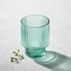 Malibu Green - Ribbed Rocks Glass - 11 oz