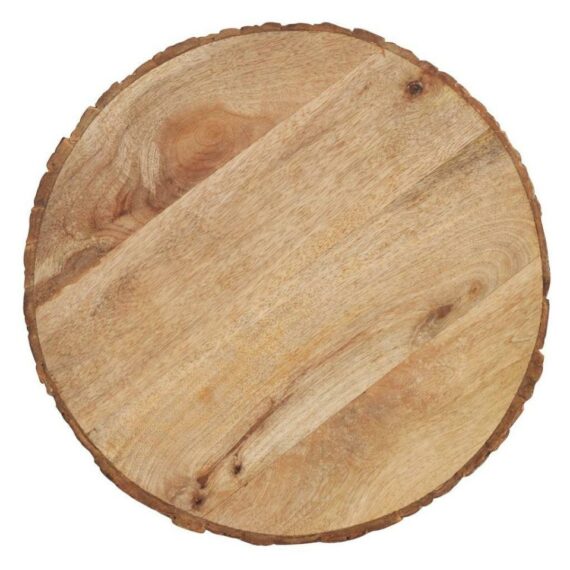 Bark Edge Wood Charger 13”