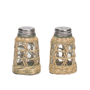 Seagrass Salt and Pepper Shaker Set