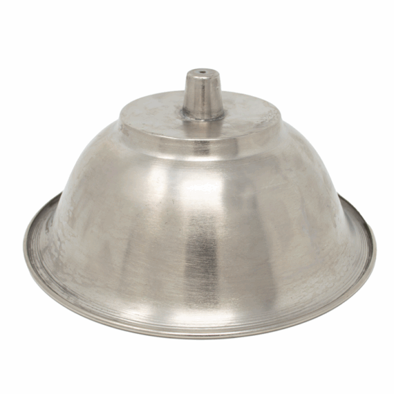 Candle Holder Black Plate