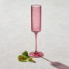 Malibu Plum - Ribbed Champagne Glass - 7 oz