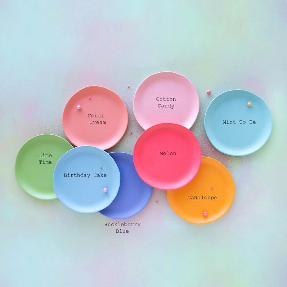 Rainbow Plates