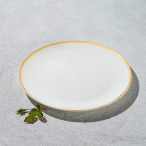 Vikko-VintageChargerPlateWhitewithGoldRim1222jpg