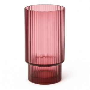 Malibu Plum - Ribbed Highball Glass - 13,5 oz