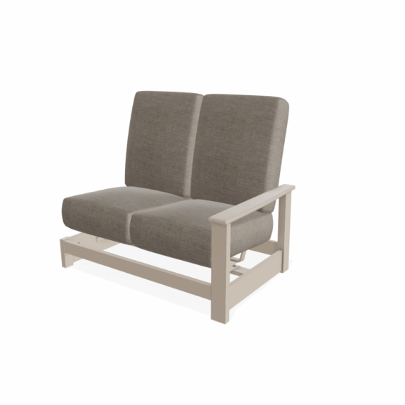 Leward Cushion Right Arm two-seat by Telescope