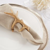 Antler Napkin Ring - Gold