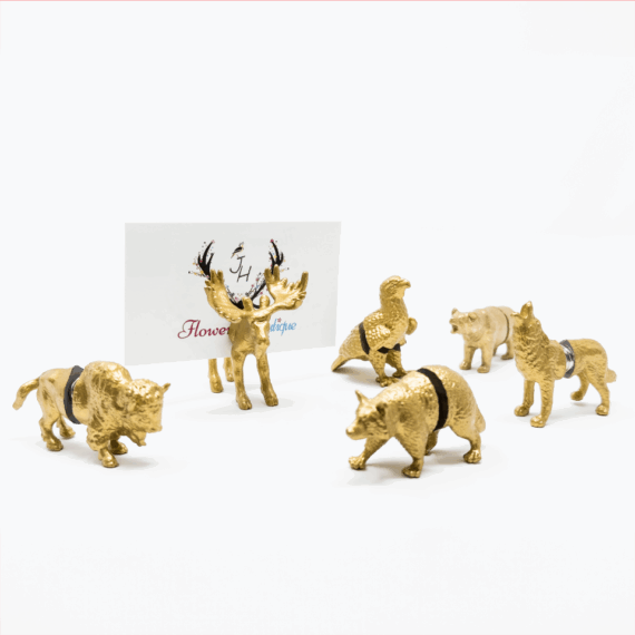 Animal Magnetic Place Card Holders