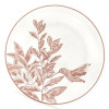 Vikko - Hummingbird, Charger Plate, Blush, 12"