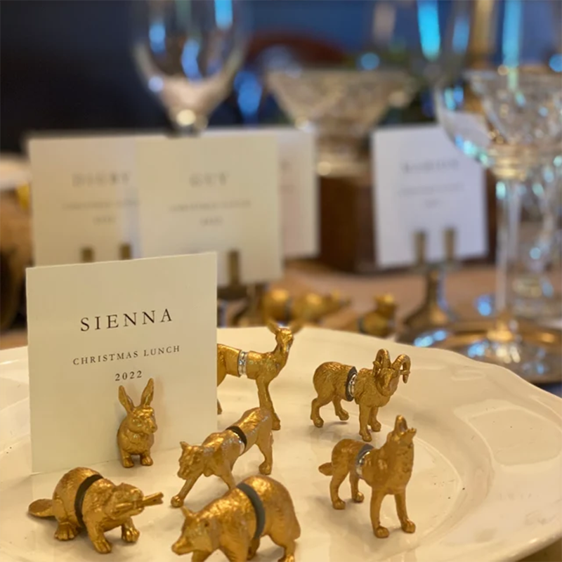 Animal Magnetic Place Card Holders
