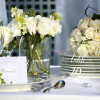 Clear Table Number Signs