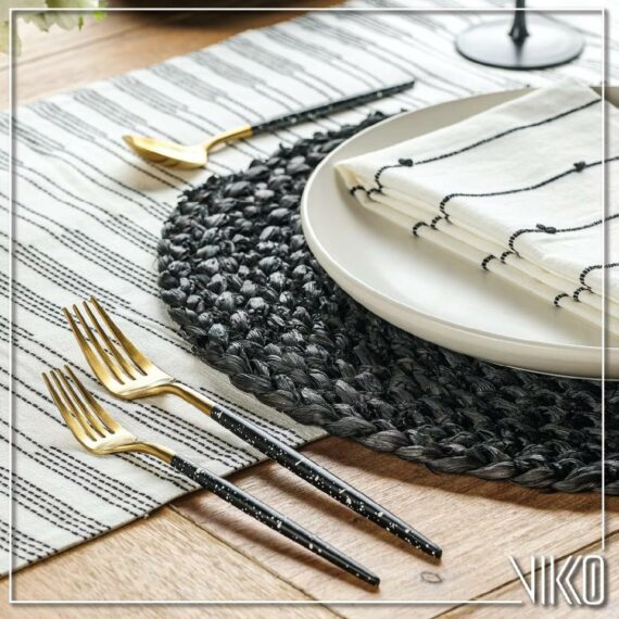 Vera - Black Marble Set of 5