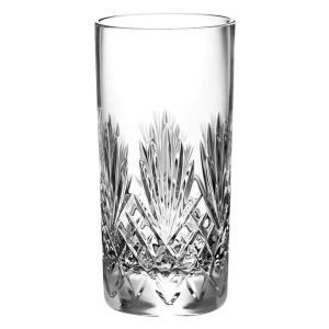 European Hand Cut Crystal - High Water Tumbler 12 oz