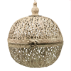 Metal Ball Candle Holder