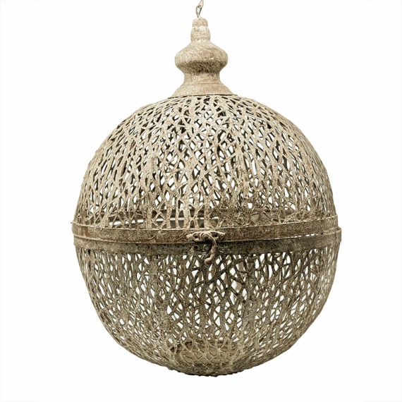 Metal Ball Candle Holder
