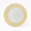 Vikko - Reef, Glass Charger with Folio Gold Rim, 13"