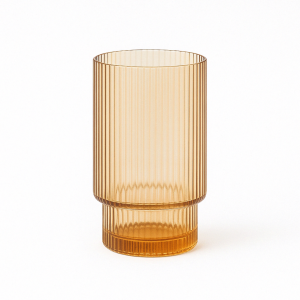 Malibu Amber - Ribbed Highball Glass - 13,5 oz