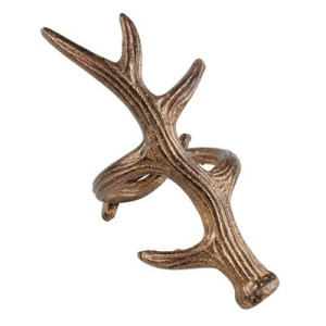 Antler Napkin Ring - Bronce