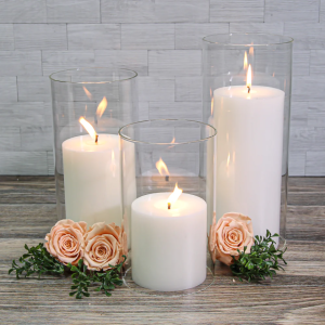 RichlandGlassChimneyCandleShade161820Setof3png