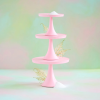 Pink Cake Stands set of 3