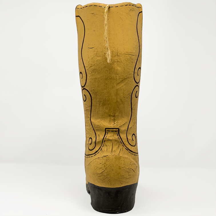 Cowboy Boot Vase