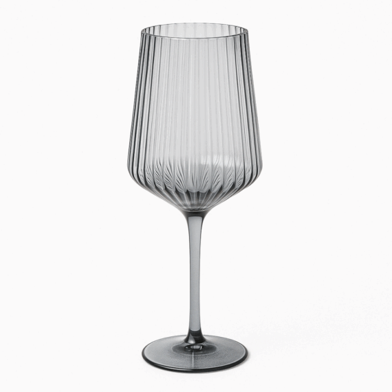 Elegant Smoked - Wine Glass, 18 oz