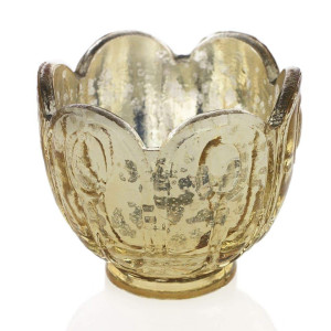 Gold Vase 5" x 5.25" | Carraway