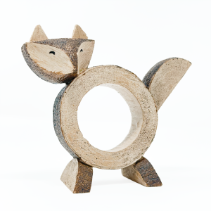 Wood Animal Napkin Ring