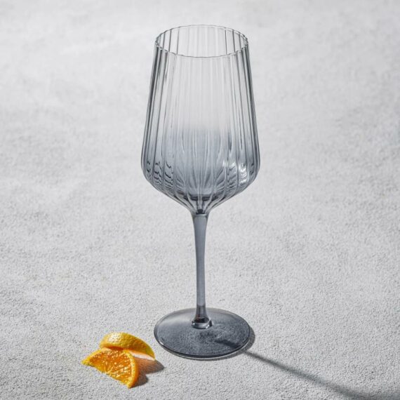 Elegant Smoked - Wine Glass, 18 oz