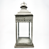 Grey Metal Lantern