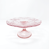 Pink Glass Stands Set