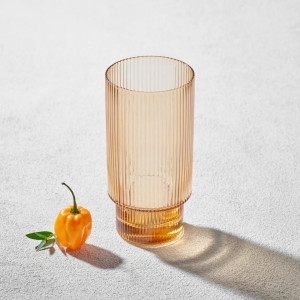 MalibuAmber-RibbedHighballGlass-135ozjpeg