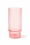 Malibu Blush - Ribbed Highball Glass - 13,5 oz