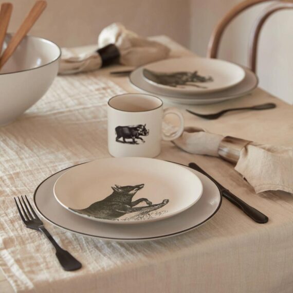 Elements Fauna Fox Plate