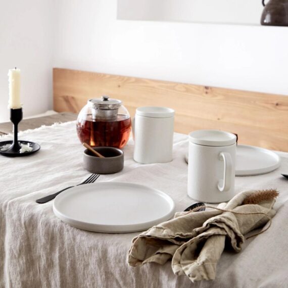 Maria Linen Napkin | Khaki Brown