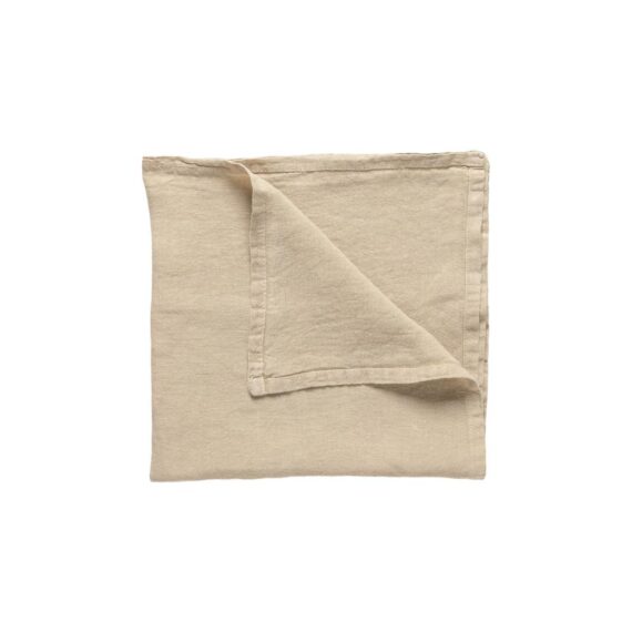 Maria Linen Napkin | Khaki Brown