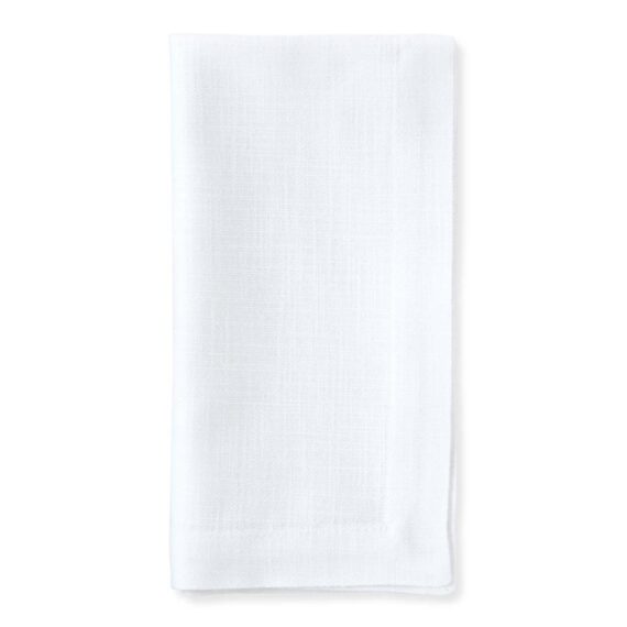 Hemstitch White Napkin